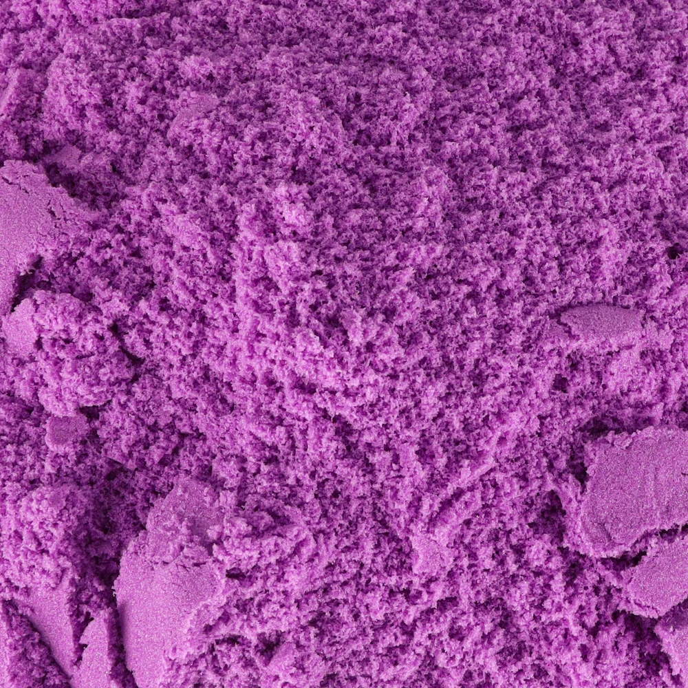 Ikonka Kinetinis smėlis 1kg maišelyje, violetinės spalvos