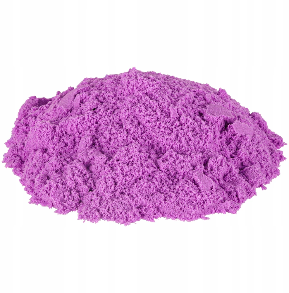 Ikonka Kinetinis smėlis 1kg maišelyje, violetinės spalvos