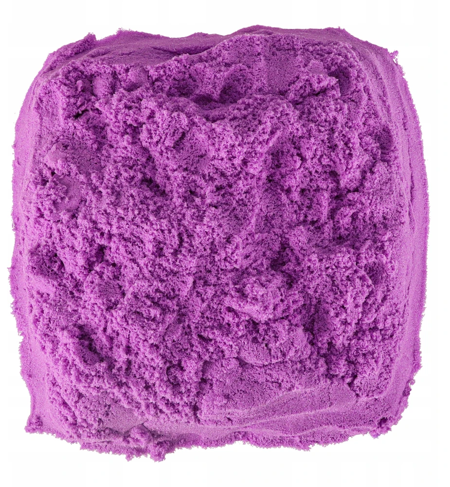 Ikonka Kinetinis smėlis 1kg maišelyje, violetinės spalvos