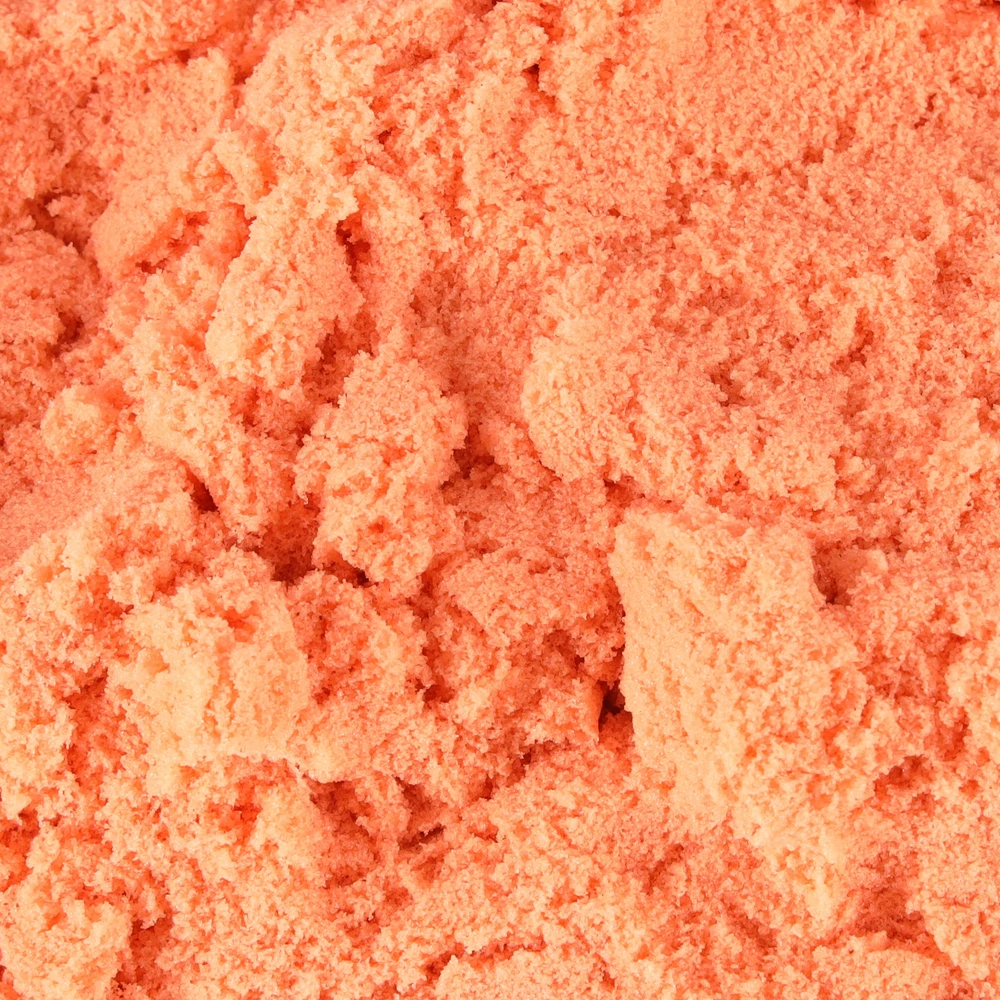 Ikonka Kinetinis smėlis 1kg maišelyje oranžinis