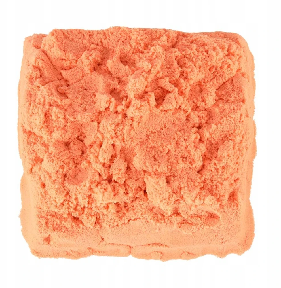 Ikonka Kinetinis smėlis 1kg maišelyje oranžinis