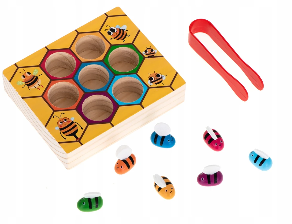 Ikonka Montessori žaidimas Bičių korys