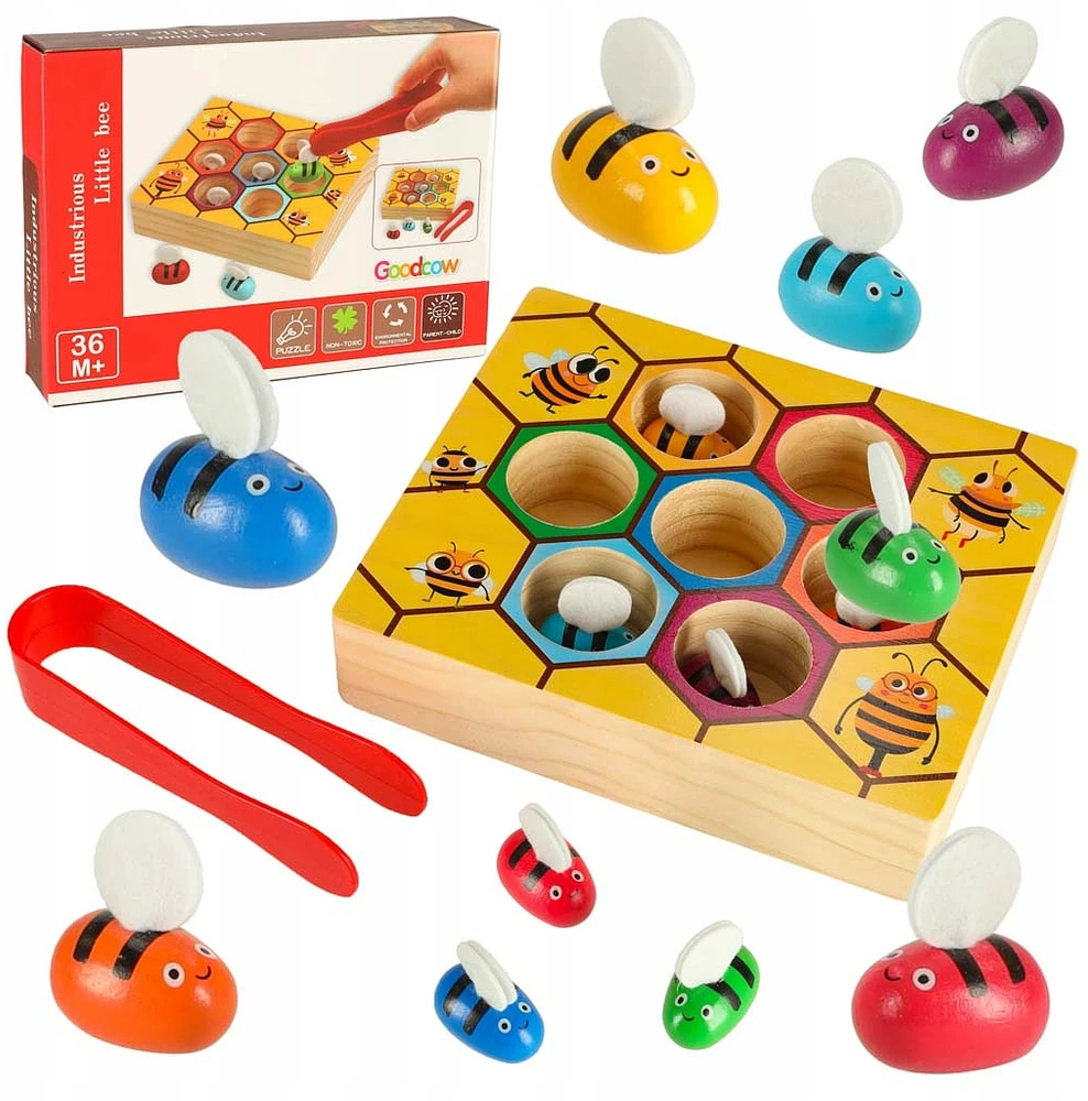 Ikonka Montessori žaidimas Bičių korys