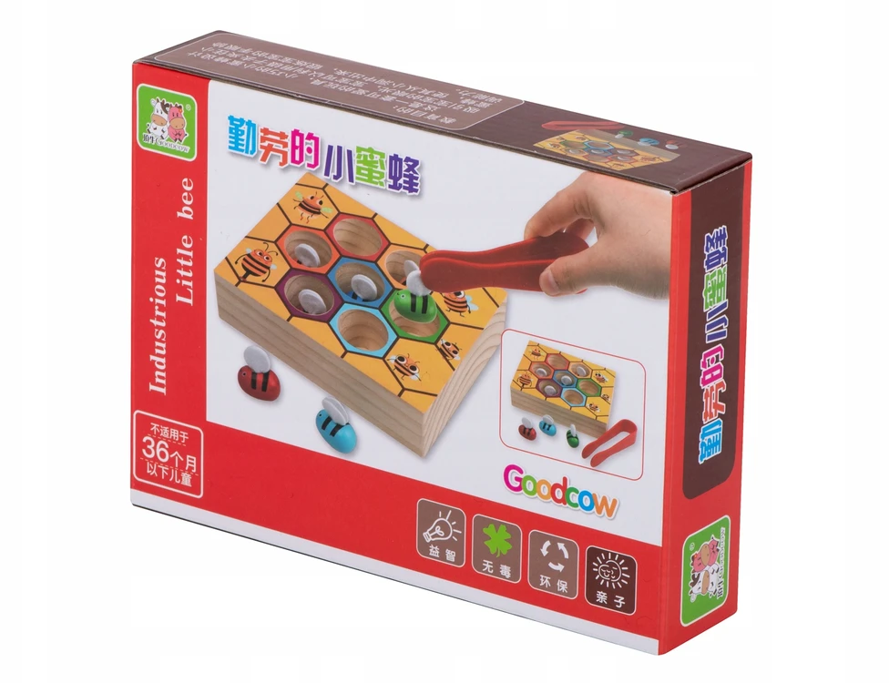 Ikonka Montessori žaidimas Bičių korys
