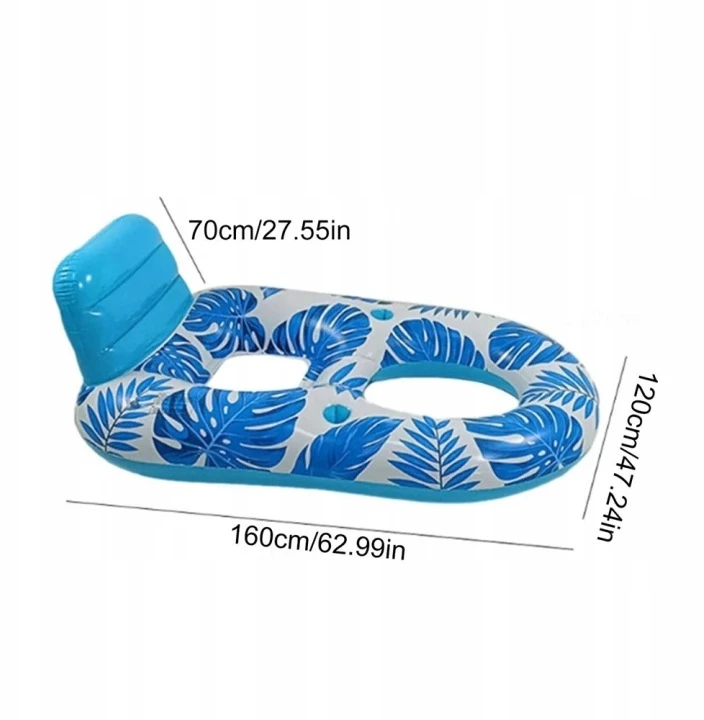 Ikonka Pripučiamas čiužinys maudynėms, gultai su atlošu SEA BEACH SUMMER