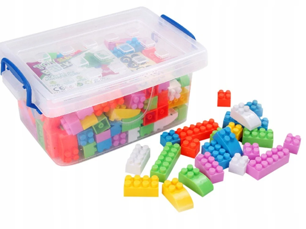 Ikonka Erdvinių plytų edukacinis BOX 240el mažas