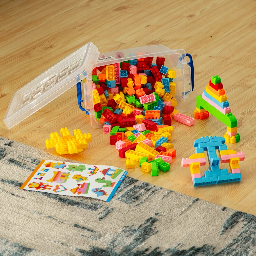 Ikonka Erdvinių plytų edukacinis BOX 240el mažas