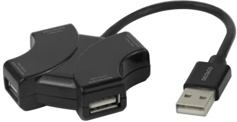 USB Hub - LINDY 4 Prievadų USB 3.0 Hub su 3 Greito Įkrovimo 3.0 Prievadais