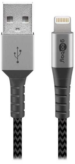 Goobay | Sinchronizavimo ir įkrovimo laidas | 49269 | „Apple Lightning“ prie A tipo USB