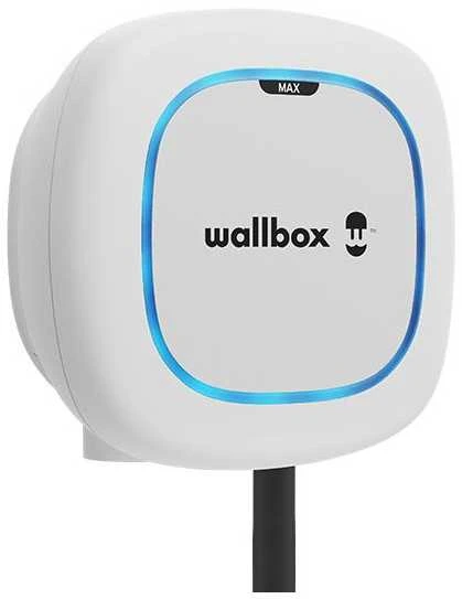 Wallbox Pulsar Max įkrovimo stotelė su LED indikacija
