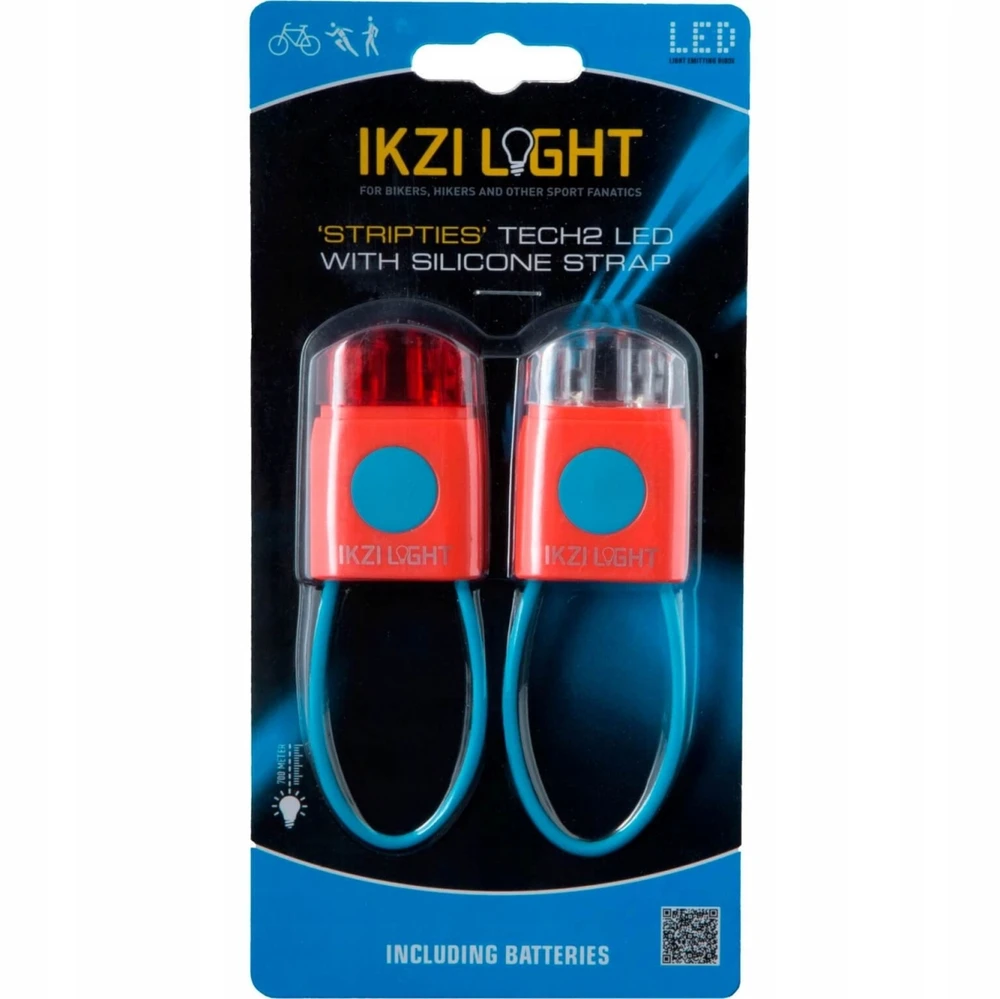 Ikzi Light raudona LED apšvietimo baterija