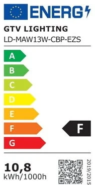 GTV MATIS PLUS LED šviestuvas, IP44, 7W, 560lm, AC220-240V, 50/60Hz, 120°, 4000K, montuojamas