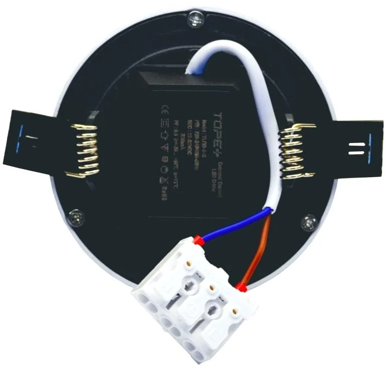TOPE Įmontuojama apvali LED panelė "SPLIT" 8W-4000K