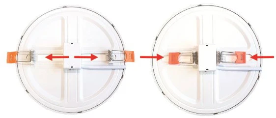 Tope Lighting Įmontuojamas apvalus LED šviestuvas "TOPAZ" 8W