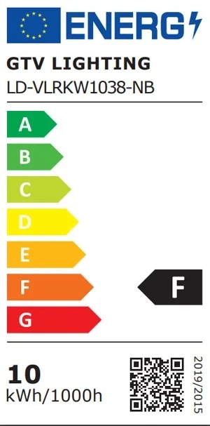 LED šviestuvas VOLARE, šviestuvo tipas, 10W, 800lm, AC175-250V, 50/60 Hz, PF>0,5, RA>80, I