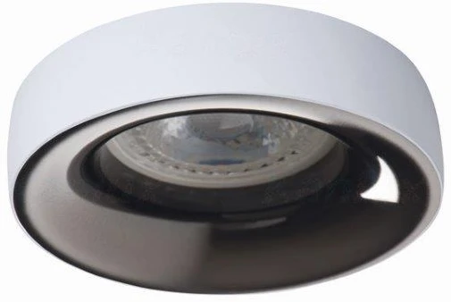 Įleidžiamas šviestuvas KANLUX ELNIS, 35 W, GU10, juodos sp., ø9,8 cm