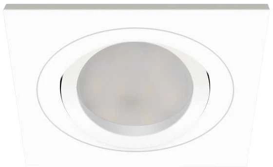Įleidžiamas šviestuvas KANLUX SEIDY CT-DTL50-W/M, 12 V, 50 W, GU5.3, kvadrato f., baltos sp.