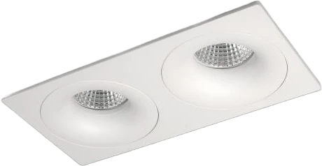 Įleidžiamas šviestuvas WAKA, 2xGU10, baltas, P37252B