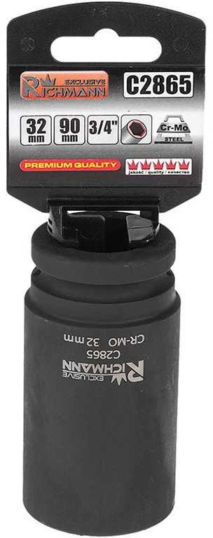RICHMANN Ilga smūginė galvutė 3/4, 30 mm