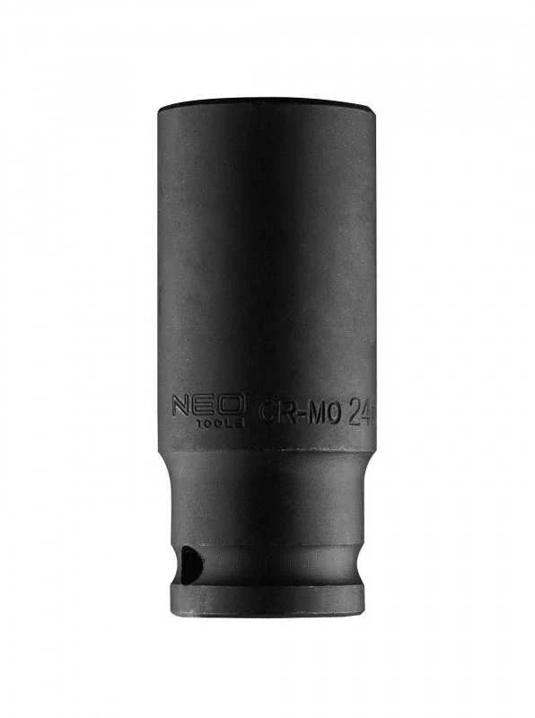 Neo Gręžimo galvutė 1/2, 24 mm, Cr-Mo, ilgas