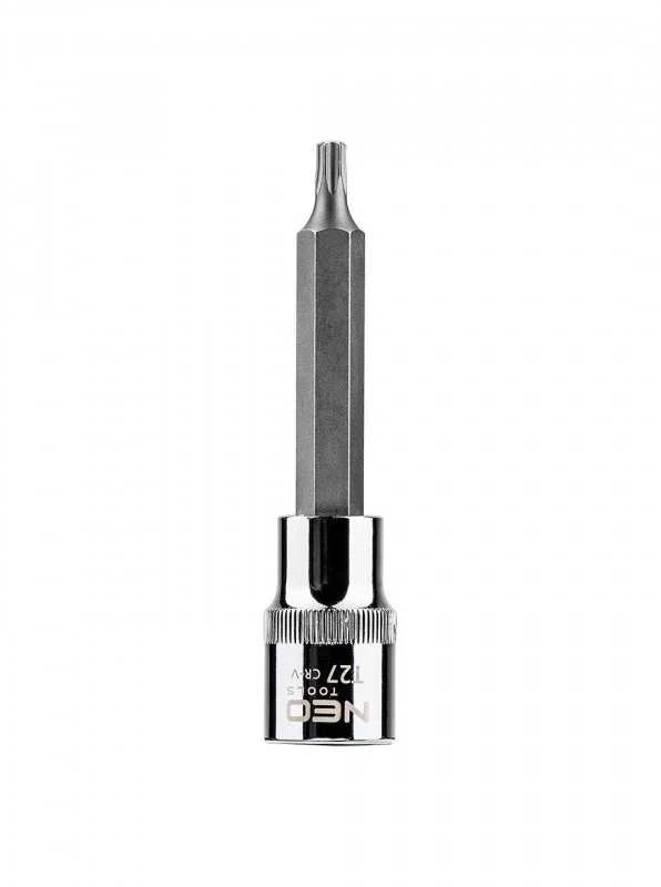 Prailginta sukimo galvutė Neo Torx 1/2", T27 x 100mm