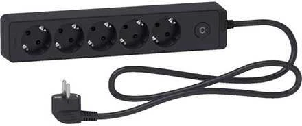 Schneider Electric Ilgiklis Schneider, 5 lizdai, 3 m, juodas; ST9453B