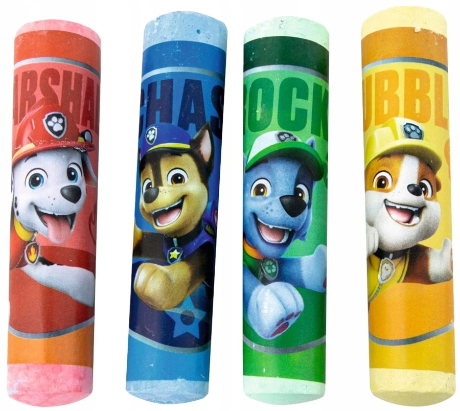 SIMBA IM Šaligatvio kreida 4 spalvų Paw Patrol John 6631