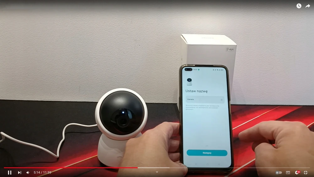IP kamera Xiaomi Imilab A1 (3MP, 1080P, 360°)