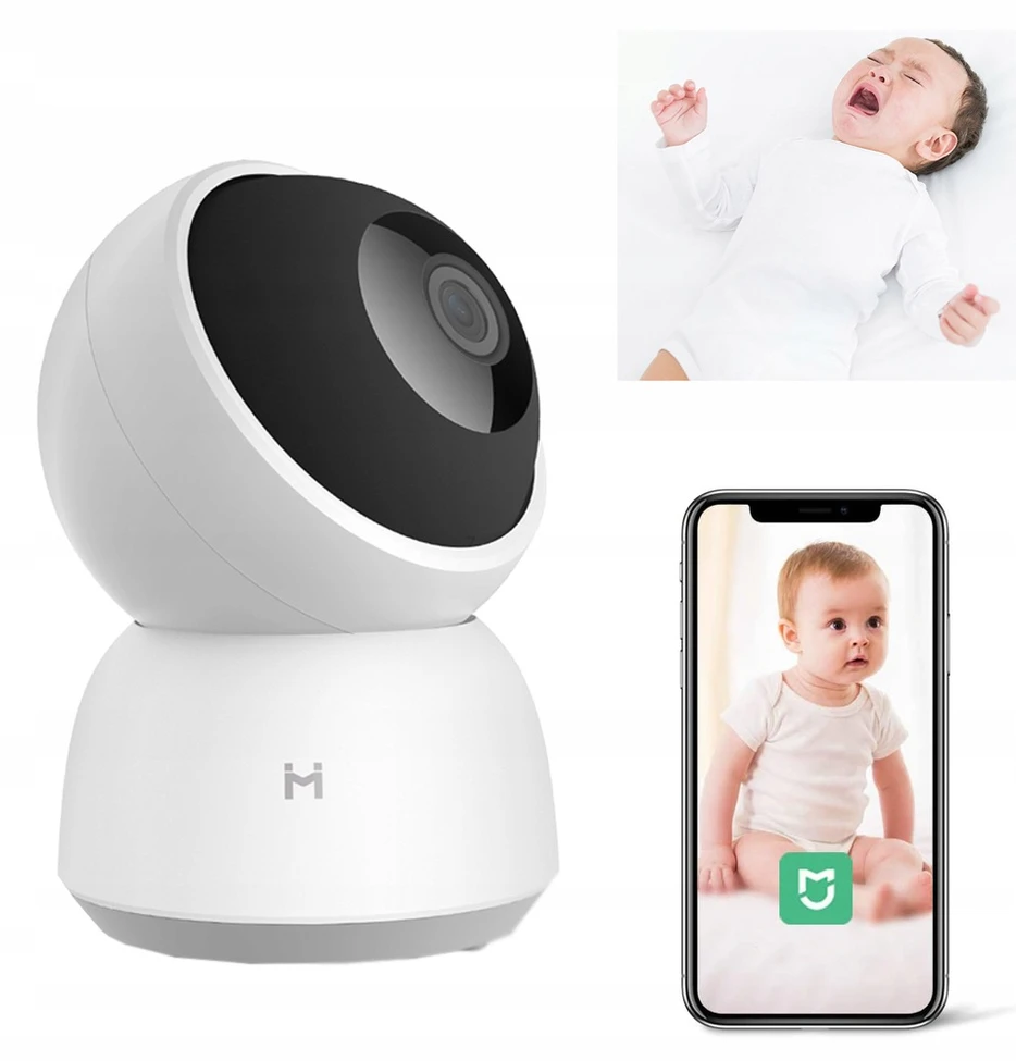 IP kamera Xiaomi Imilab A1 (3MP, 1080P, 360°)
