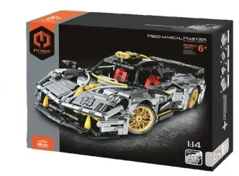 Im.Master Im blokaiMaster 1:14 modelio automobilis sidabrinis 1237 vnt