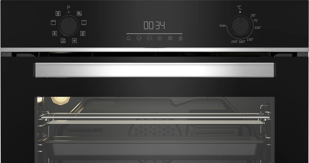 BEKO kompaktinė orkaitė BBCM13300X, aukštis 45,5 cm, A energijos klasė
