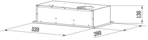 Integruojamas gartraukis Candy CBG625/1X