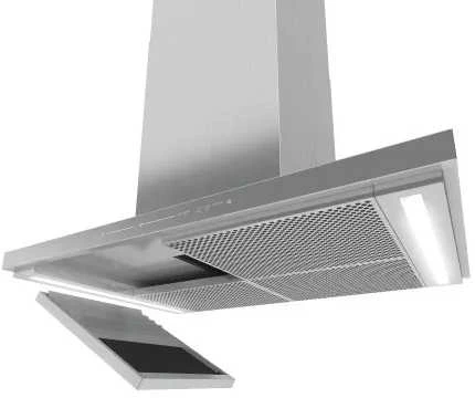 Gartraukis Gorenje | Hood | BHP623E8X | Telescopic | Energy efficiency class B | Plotis 60 cm | 610 m³/h | Mechanical control | LED | Nerūdijantis plienas