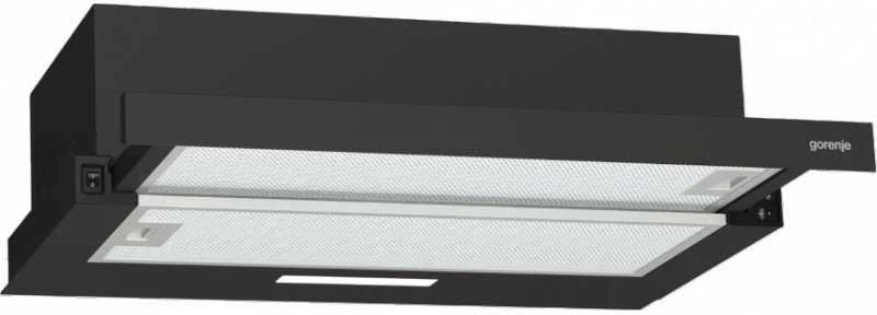 Gartraukis Gorenje | Hood | BHP623E8X | Telescopic | Energy efficiency class B | Plotis 60 cm | 610 m³/h | Mechanical control | LED | Nerūdijantis plienas