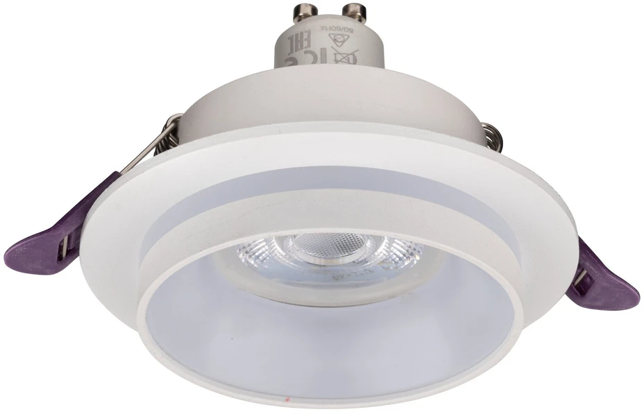 Įmontuojamas šviestuvas TK LIGHTING JET Baltas 1, 1x GU10 LED max 10W