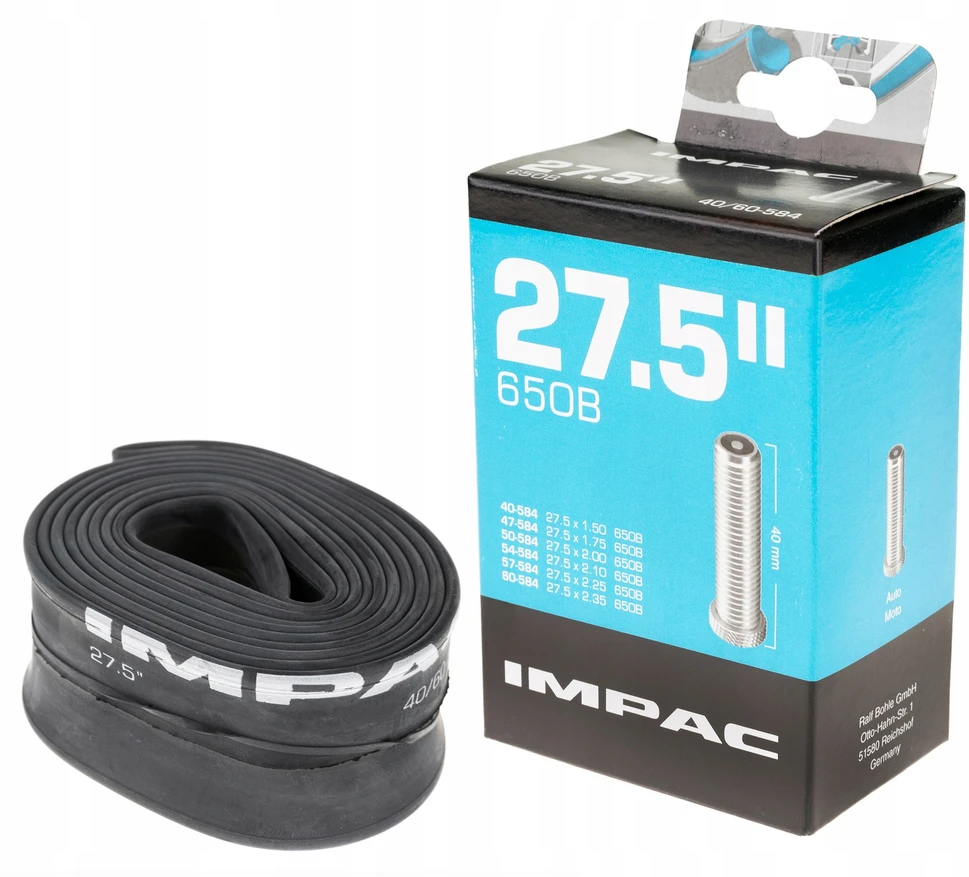 Impac dviračio kamera 27,5 / 27,5x1,50 / 2,35 av40