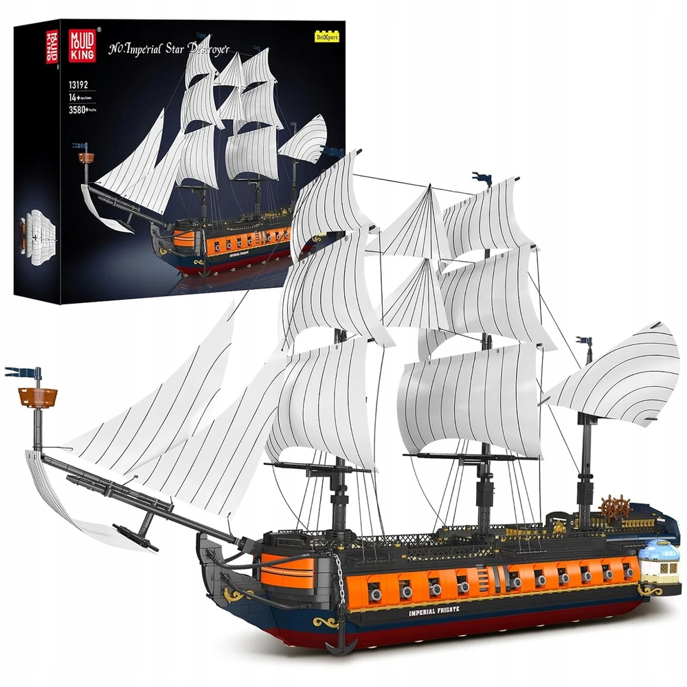 Imperijos fregata Mould King 13192 + 3580 dalių
