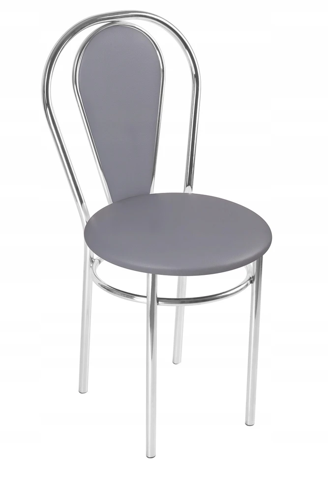 Impor 4x Tulipan Plus Chrome kėdžių rinkinys