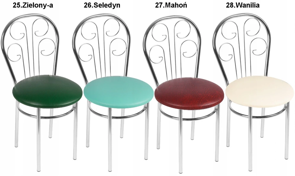 Impor Cezar Chrome kėdė