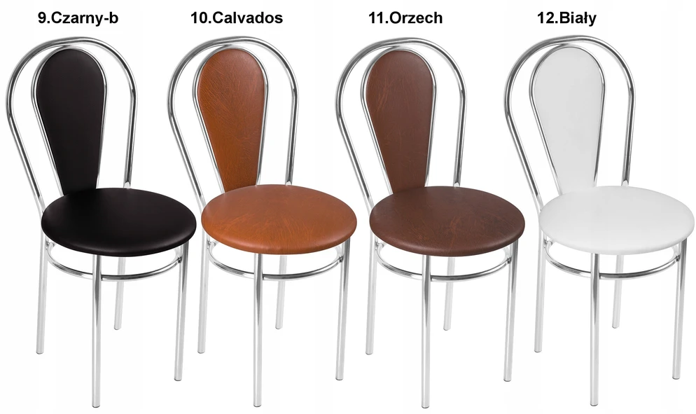 Impor Kėdė Tulipan PLus, 4 VIENŲ RINKINYS, CROMAS