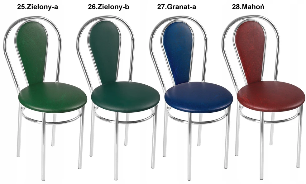 Impor Kėdė Tulipan PLus, 4 VIENŲ RINKINYS, CROMAS