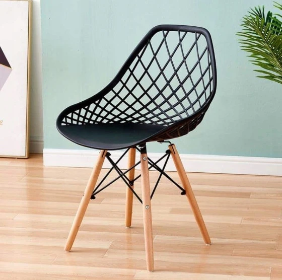 Impor SET 4x DSW kėdė juoda