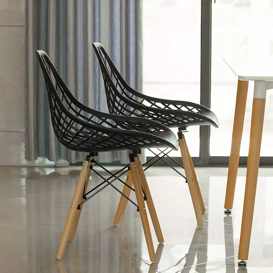 Impor SET 4x DSW kėdė juoda