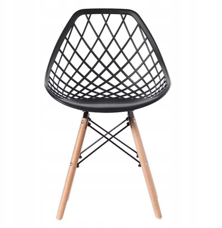 Impor SET 4x DSW kėdė juoda