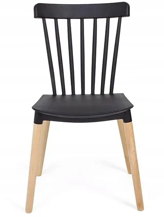 Impor SET 4x FAVI kėdė, juoda