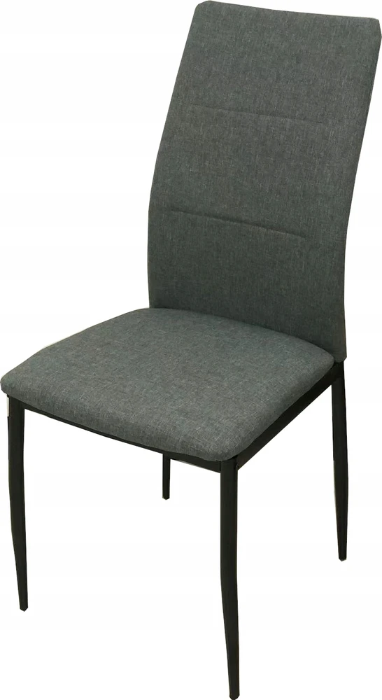 Impor Sidabrinės minkštos kėdės, 4 vnt - Metalinės