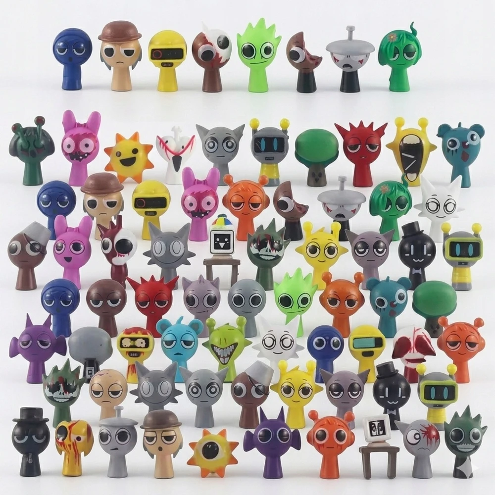 INCREDIBOX SPRUNKS MEGA RINKINYS 48 VNT. VAIKO CHARAKTERIO FIGURĖLĖS 3,5cm