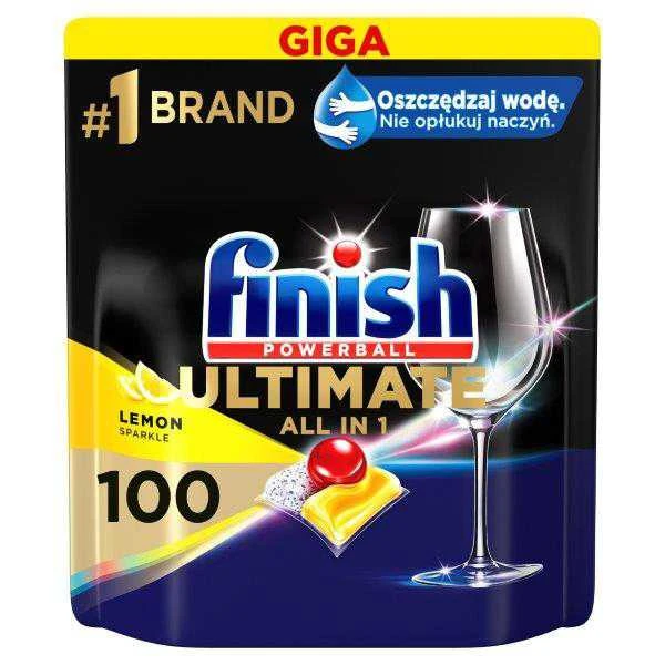 Indaplovių tabletės Finish Quantum Ultimate 100, Lemon