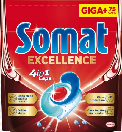Tabletės indaplovėms Premium Somat 54 vnt. Excellence