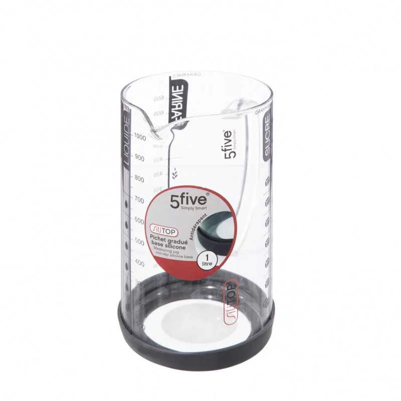 5five Simply Smart Indas matavimui stiklinis 1000 ml 5Five 189406